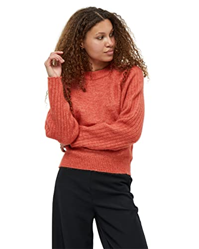 Minus Damen Raglan Pullover aus Strick Orange Xs von Minus