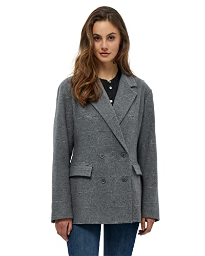 Minus Damen Rima Blazer Grau 42 von Minus