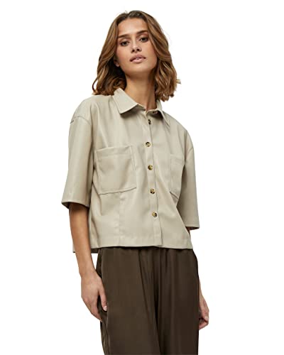 Minus Damen Semma Pu Shirt Beige 46 von Minus