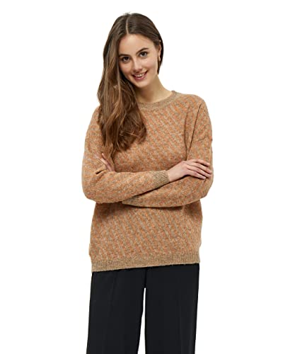 Minus Damen Stormy Knit Pullover Beige L von Minus