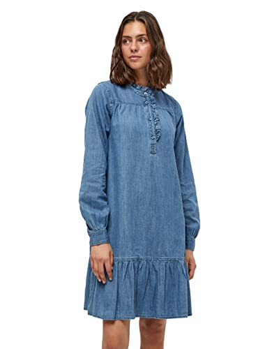 Minus Damen Vevina Dress Kleid, 005 Denim, 40 von Minus