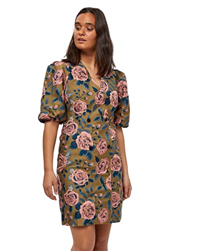 Minus Damen Zafreen-kleid Grün 34 von Minus