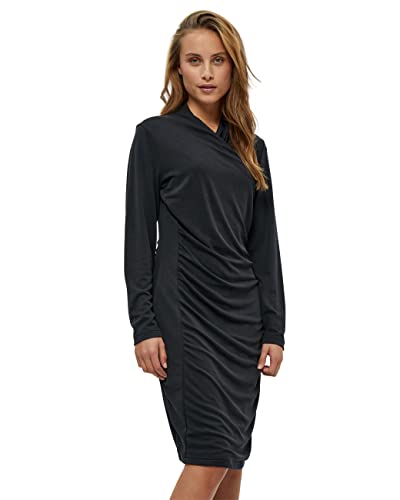 Minus Nerida Wrap Kleid Kleid Damen In Schwarz Herbst Kleid Damen Elegant Größe M von Minus