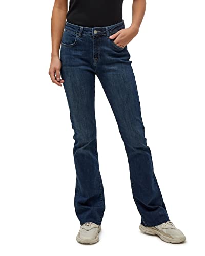 Minus New Enzo Mitte Tailliert Aausgestellte Jeans | Jeans Damen In Blau | Herbst Damen Jeans | Größe 40 von Minus