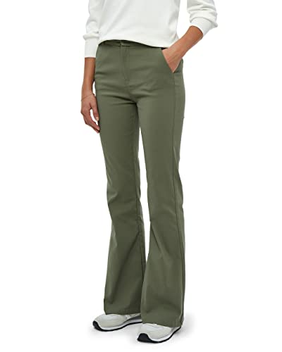 Minus Women's Carma Flared Pants, Green Field, 10 von Minus