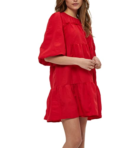 Minus Women's Lelia Dress, Lava red, 8 von Minus