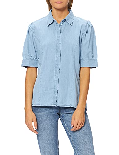 Minus Women's Nikia shirt, Powder blue, 34 von Minus