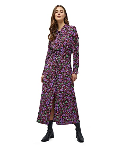 Minus Women's Sadia Shirtdress, Rasberry Bloom Print, 14 von Minus