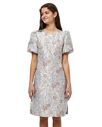 Minus Women's Verana Dress, Ibiza Blue Flower Print, 18 von Minus