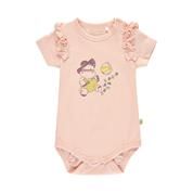 Minymo Body Kurzarm Mädchen rosa von Minymo