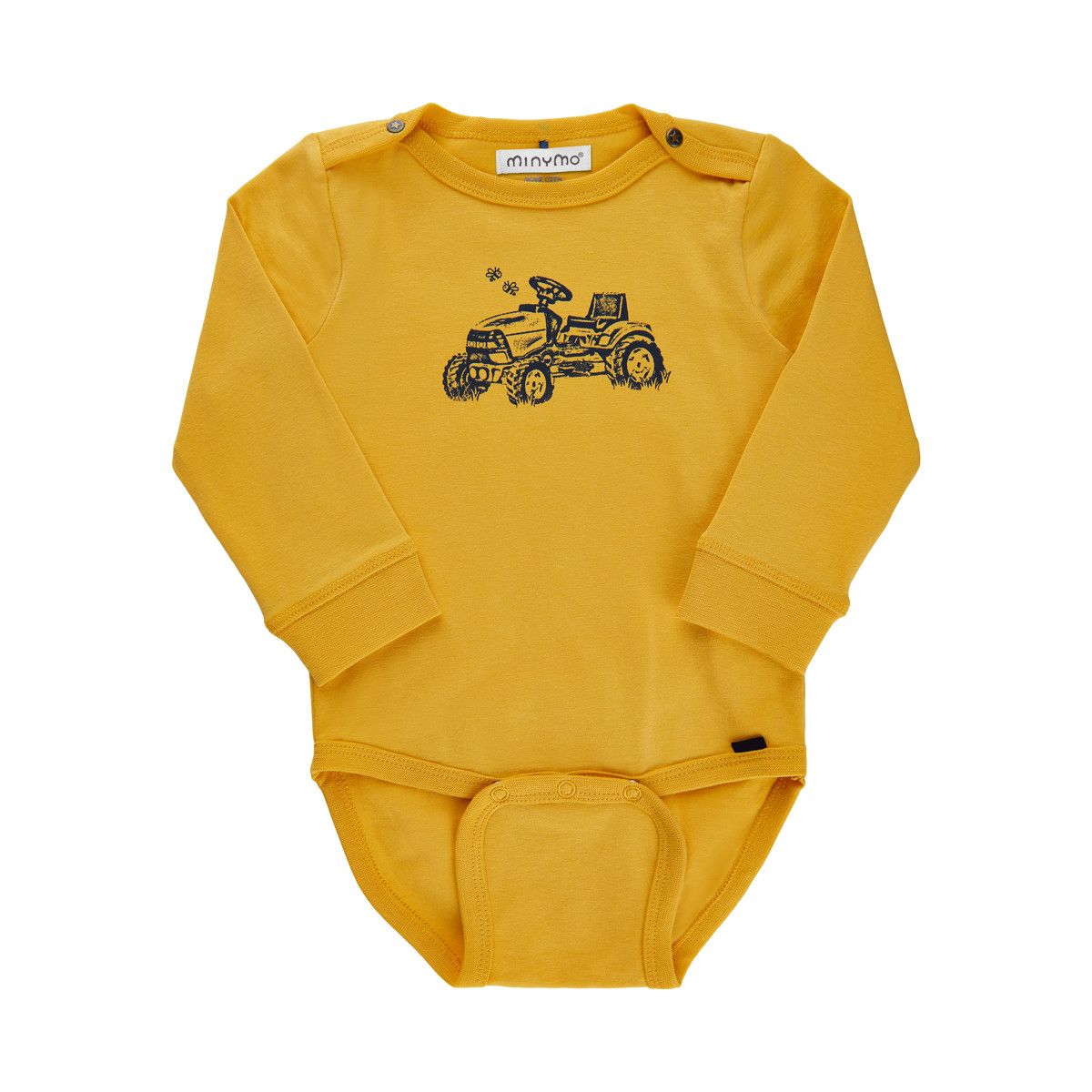 Minymo - Body gelb Junge Sommer von Minymo