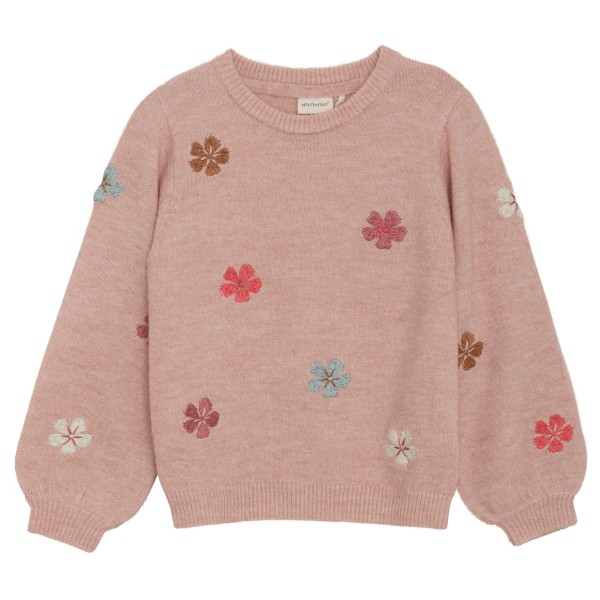 Minymo - Girl's Pullover Knit - Pullover Gr 86 rosa von Minymo