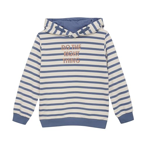 Minymo Hoodie DO The Right Thing China Blue 104 von Minymo