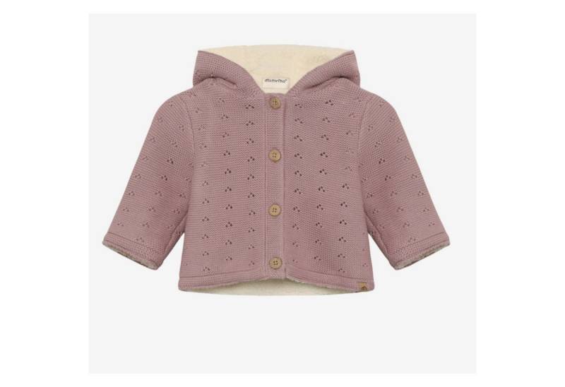 Minymo Kapuzenstrickjacke mit Futter Minymo Kapuzenstrickjacke mit Futter von Minymo