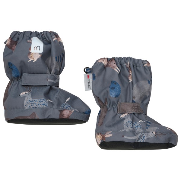 Minymo - Kid's Footies - Überschuhe Gr 6-12 Months blau von Minymo