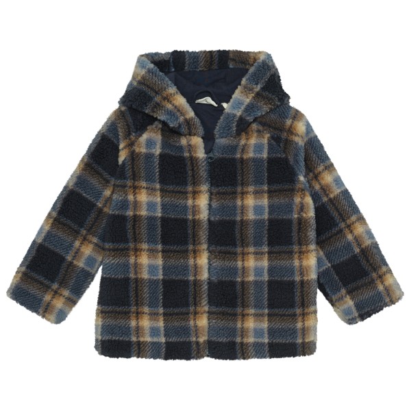 Minymo - Kid's Jacket Teddy with Lining - Fleecejacke Gr 62 grau von Minymo