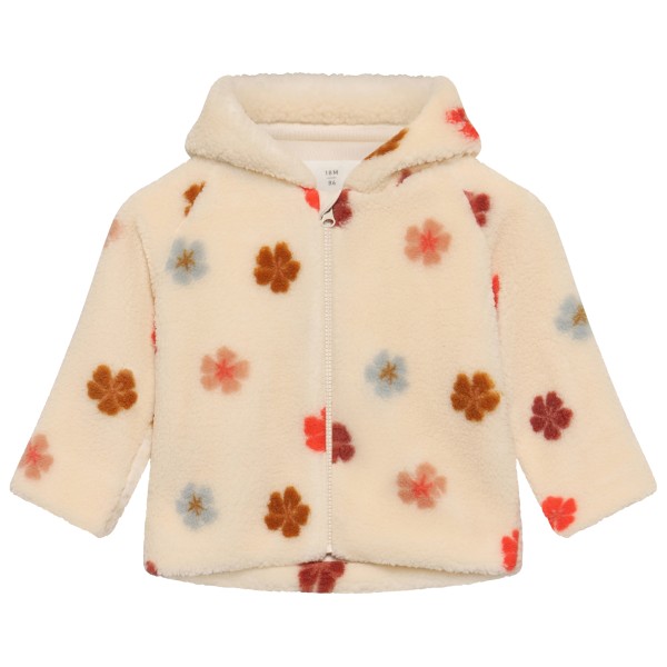 Minymo - Kid's Jacket Teddy with Lining - Fleecejacke Gr 74 beige von Minymo