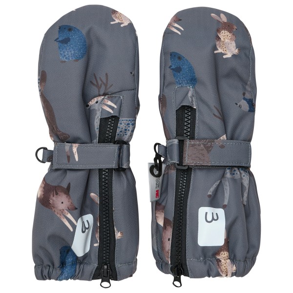 Minymo - Kid's Mittens - Handschuhe Gr 2-4 Years grau von Minymo