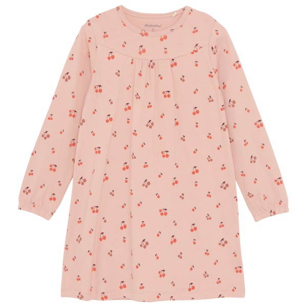 Minymo - Kid's Nightdress L/S AOP Gr 92 rosa von Minymo