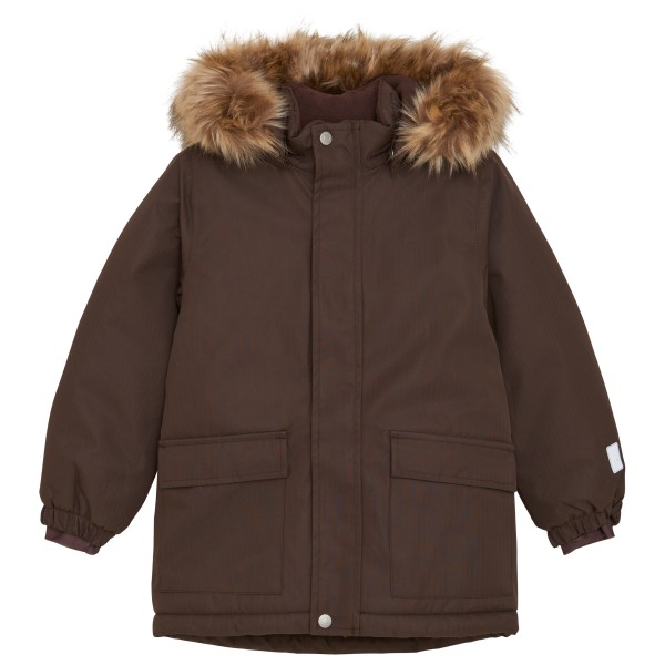 Minymo - Kid's Snow Jacket with Fur - Winterjacke Gr 92 braun von Minymo