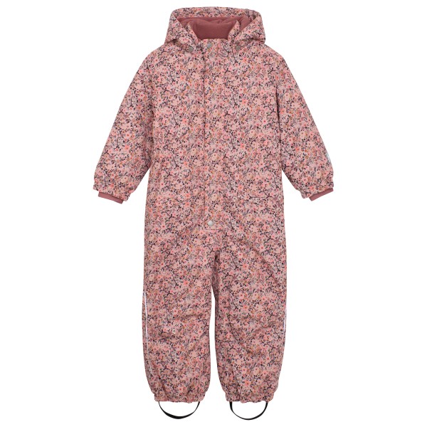 Minymo - Kid's Snow Suit AOP No. 164007 - Overall Gr 134 rosa von Minymo