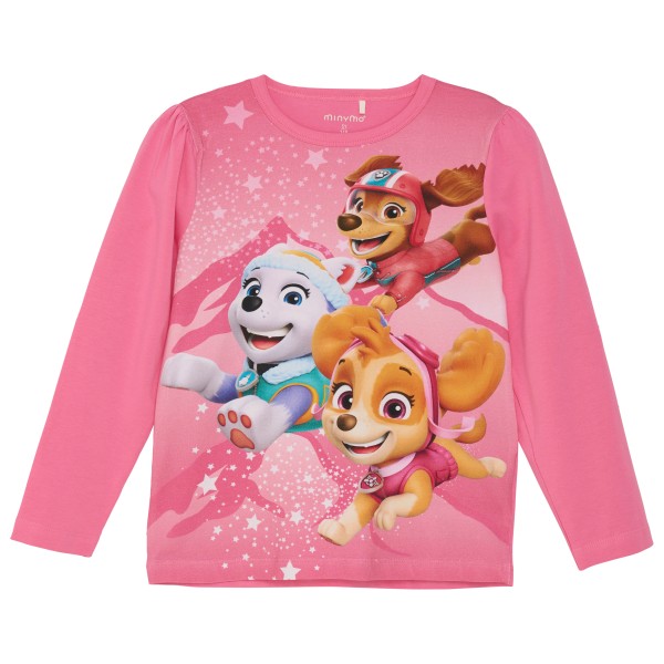 Minymo - Kid's T-Shirt L/S No. 6700 - Longsleeve Gr 92 rosa von Minymo