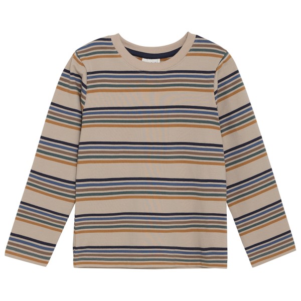 Minymo - Kid's T-Shirt L/S Y/D No. 134006 - Longsleeve Gr 140 grau von Minymo