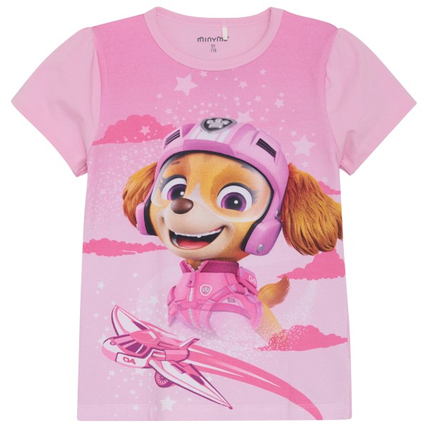 Minymo - Kid's T-Shirt S/S No. 6698 - T-Shirt Gr 92 rosa von Minymo