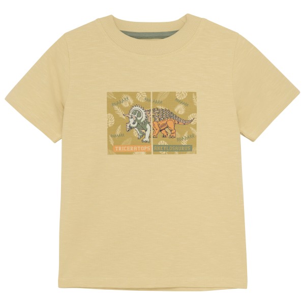 Minymo - Kid's T-Shirt S/S Slub Yarn Dino - T-Shirt Gr 140 beige Minymo - Kid's T-Shirt S/S Slub Yarn Dino - T-Shirt Gr 140 beige von Minymo