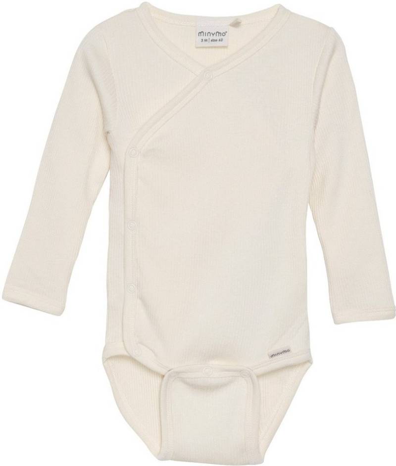 Minymo Langarmbody Wrap Body LS Rib von Minymo