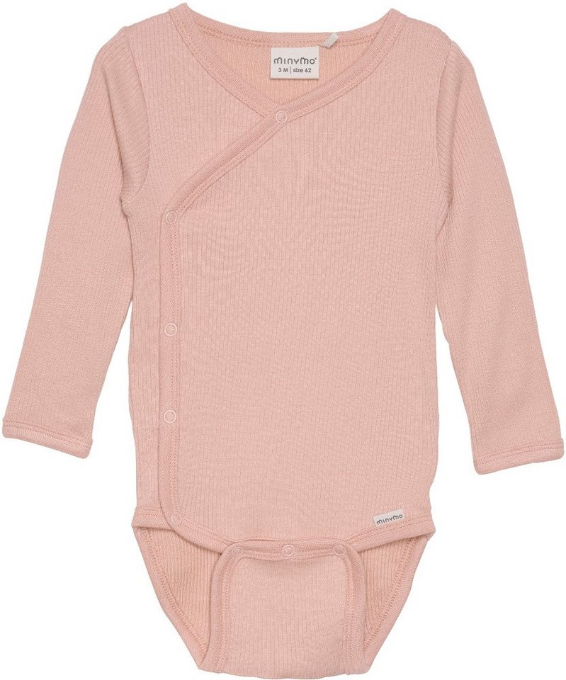 Minymo Langarmbody Wrap Body LS Rib von Minymo