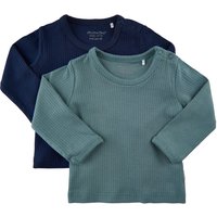 Minymo Langarmshirt 2er Pack Goblin Blue von Minymo