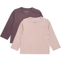 Minymo Langarmshirt 2er Pack Misty Rose von Minymo