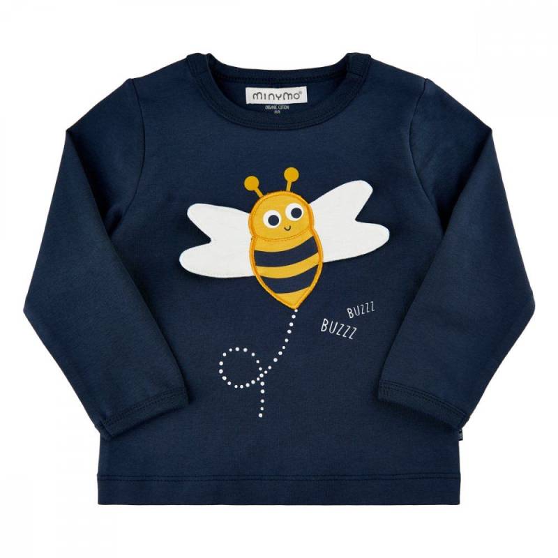 Minymo - Longsleeve Junge blau von Minymo