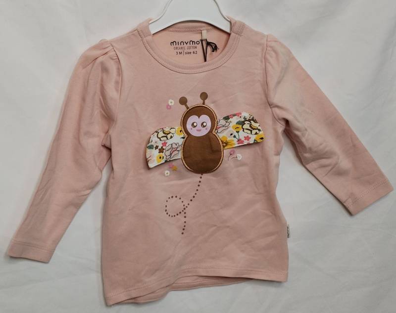 Minymo Longsleeve mit Knistereffekt Mächen rosa von Minymo
