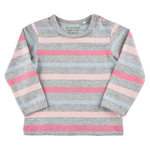 Minymo Shirt Mädchen grau von Minymo