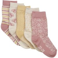 Minymo Socken 5er Pack Ash Rose von Minymo