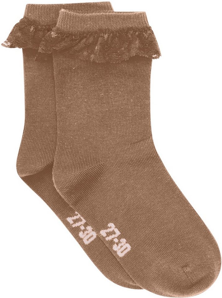 Minymo Socken Ankle Sock with Lace von Minymo