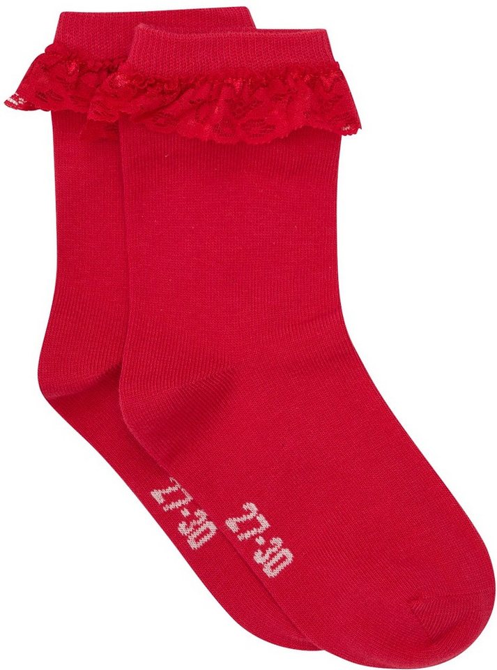 Minymo Socken Ankle Sock with Lace von Minymo