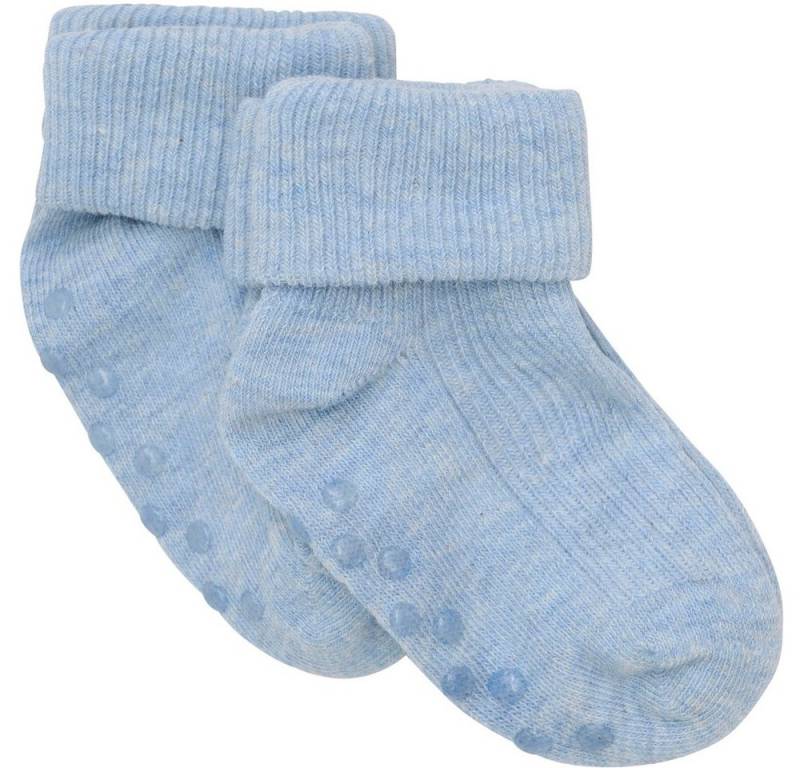 Minymo Socken Baby Rib Sock with ABS (2-Pack) von Minymo