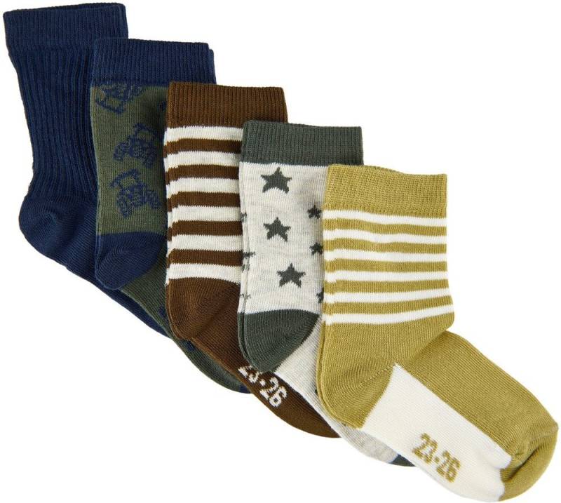 Minymo Socken Sock w. pattern (5-pack) von Minymo