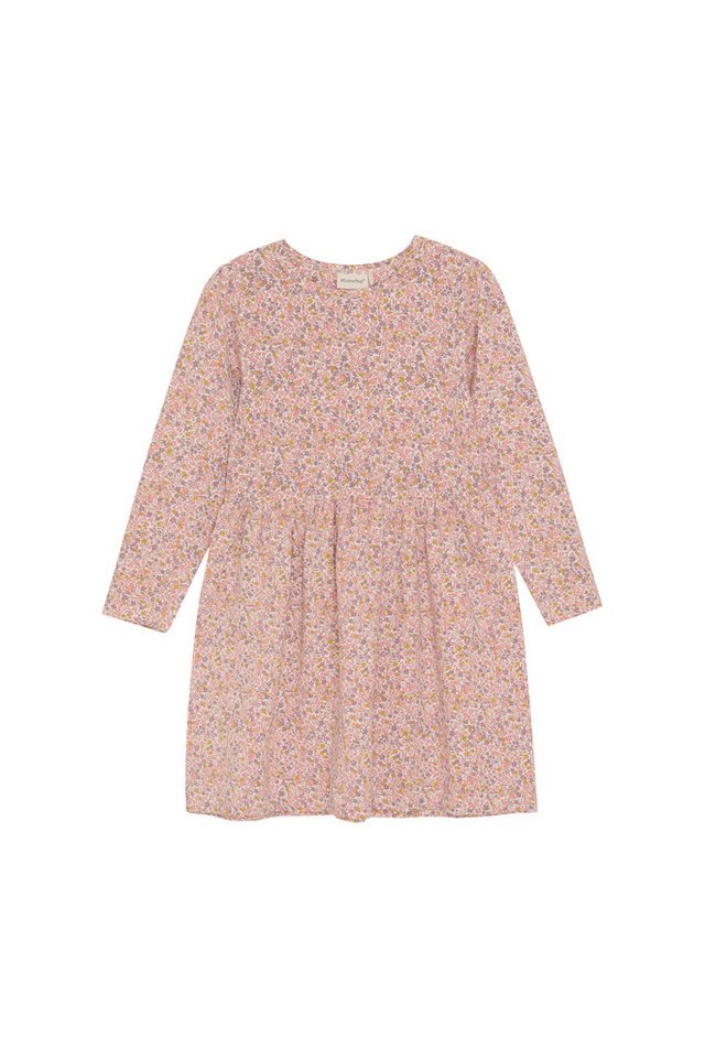 Minymo Sommerkleid MIDress LS AOP Geblümtes Kleid von Minymo