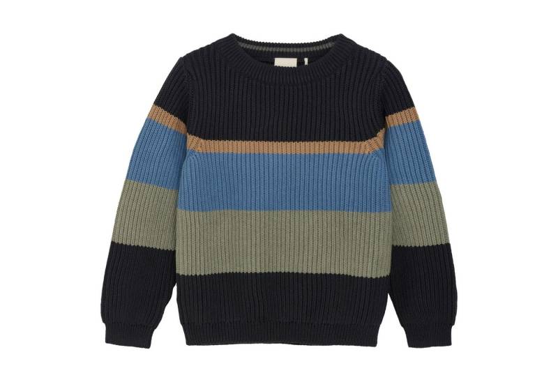 Minymo Strickpullover Minymo Strickpullover Dark Navy Stripe von Minymo
