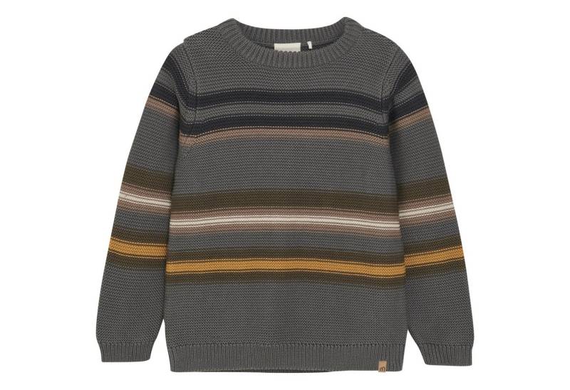 Minymo Strickpullover Minymo Strickpullover Gargoyle Blue Stripe von Minymo