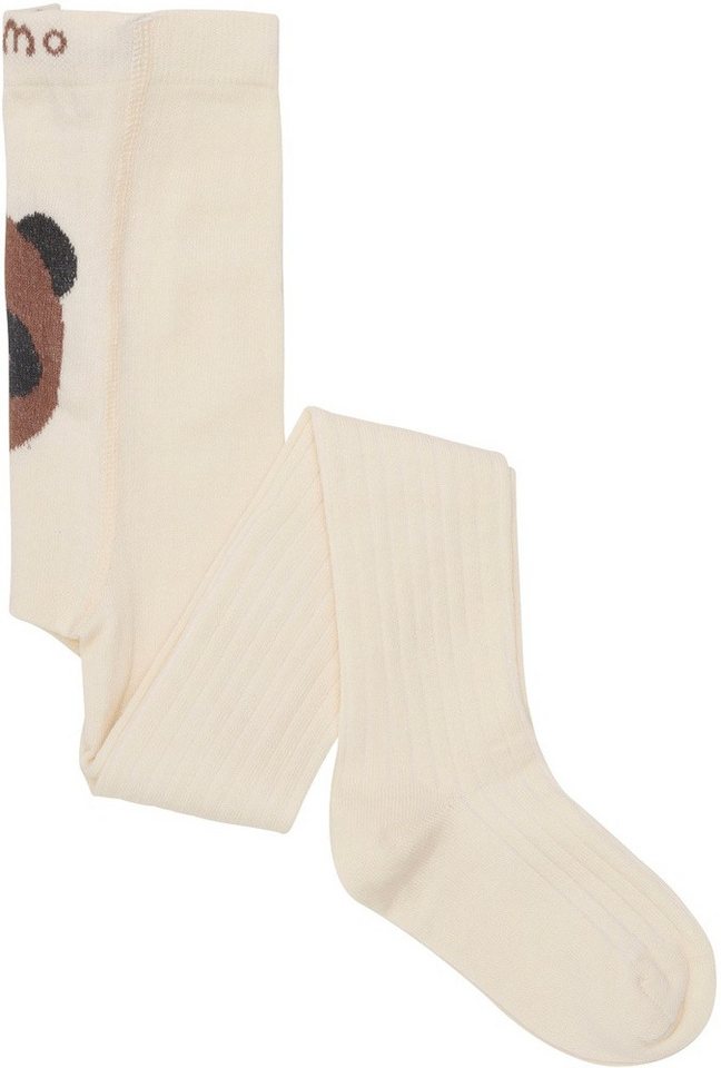 Minymo Strickstrumpfhose Baby Stocking with Effect On Back von Minymo
