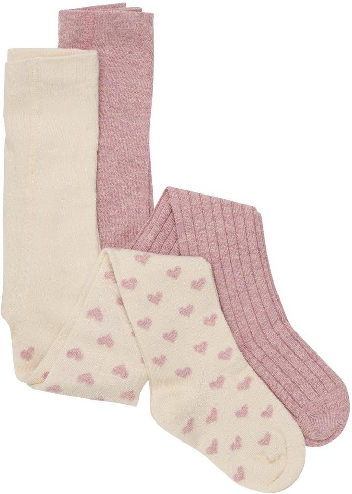 Minymo Strickstrumpfhose Stockings with Pattern (2-Pack) von Minymo
