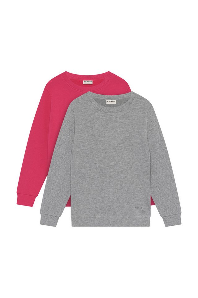 Minymo Sweatshirt MISweatshirt Kuscheliges 2 Pack Sweatshirts von Minymo