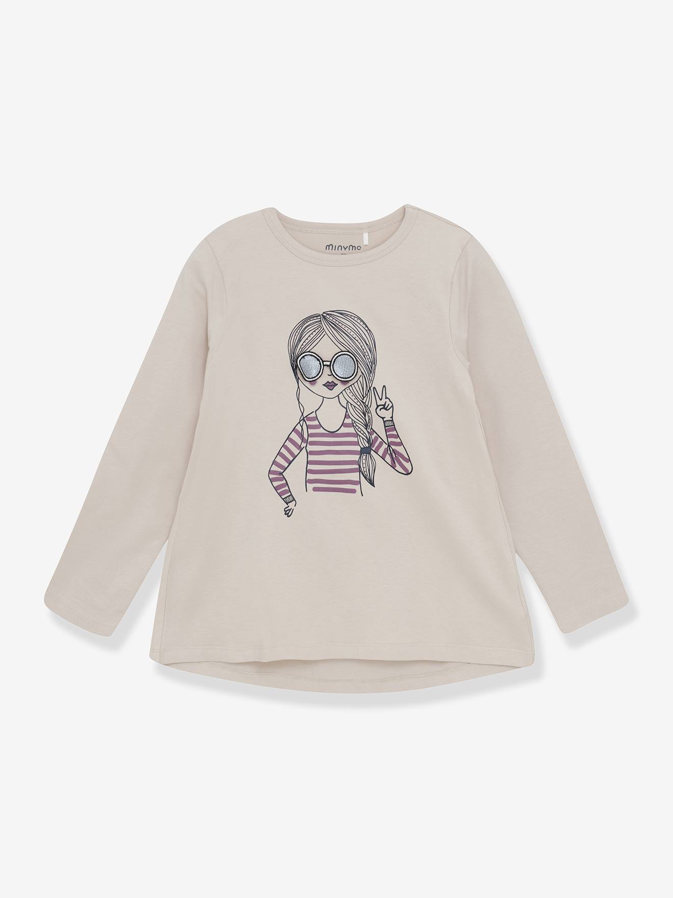 Shirt Mädchen MINYMO puder von Minymo