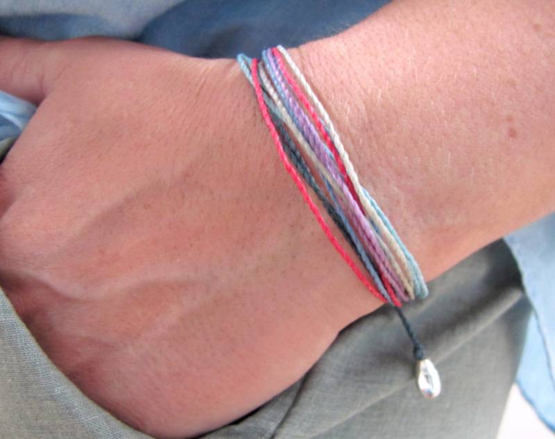 Armband Makramee, Boho Armband, Hippie Frauen Armband, Geschenk Für Frauen, Multistrang Sommer Schmuck, Schmuck Makramee von MioBolife