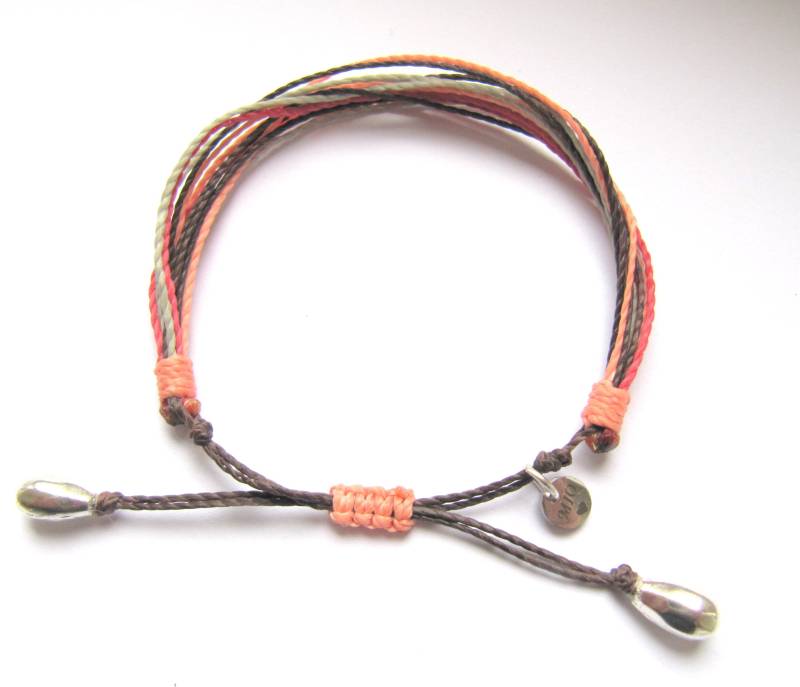 Armband Makramee, Boho Armband, Hippie Frauen Geschenk Für Frauen, Multi Strang Schmuck, Schmuck Makramee von MioBolife